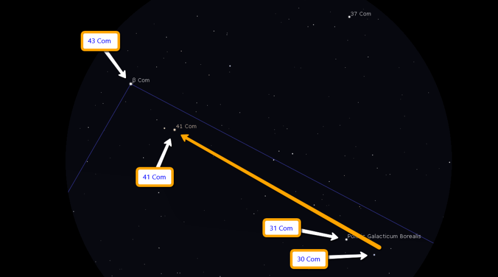 Star_hopping_M3_3_step_Chioma_di_Berenice_Passo_2